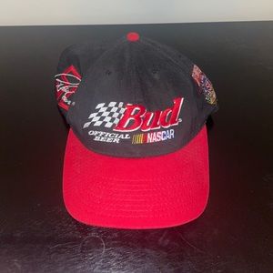 Vintage Budweiser NASCAR Baseball Cap 50th Anniversary